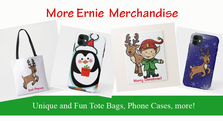 More Ernie Christmas Themed Gifts