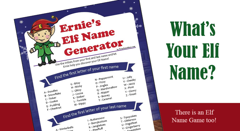 Christmas Elf Name Generator
